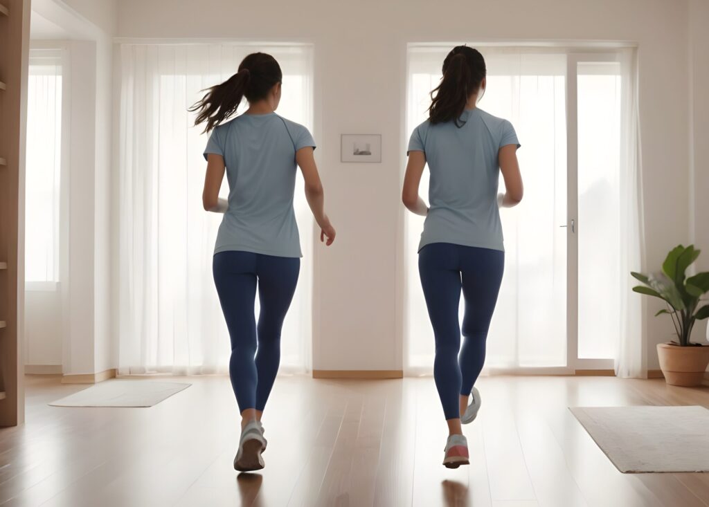 El método walk at home se practica durante 30 minutos